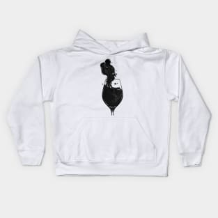 Mind wanders. Kids Hoodie